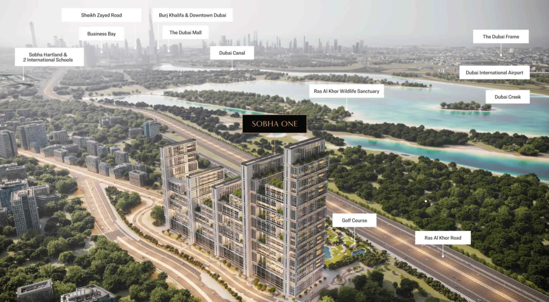 Sobha One - Apartments with Golf Experience in Dubai - Edenore